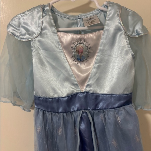 3/$15 disney frozen queen Elsa / Princess Blue Dress size 4 - Picture 4 of 8